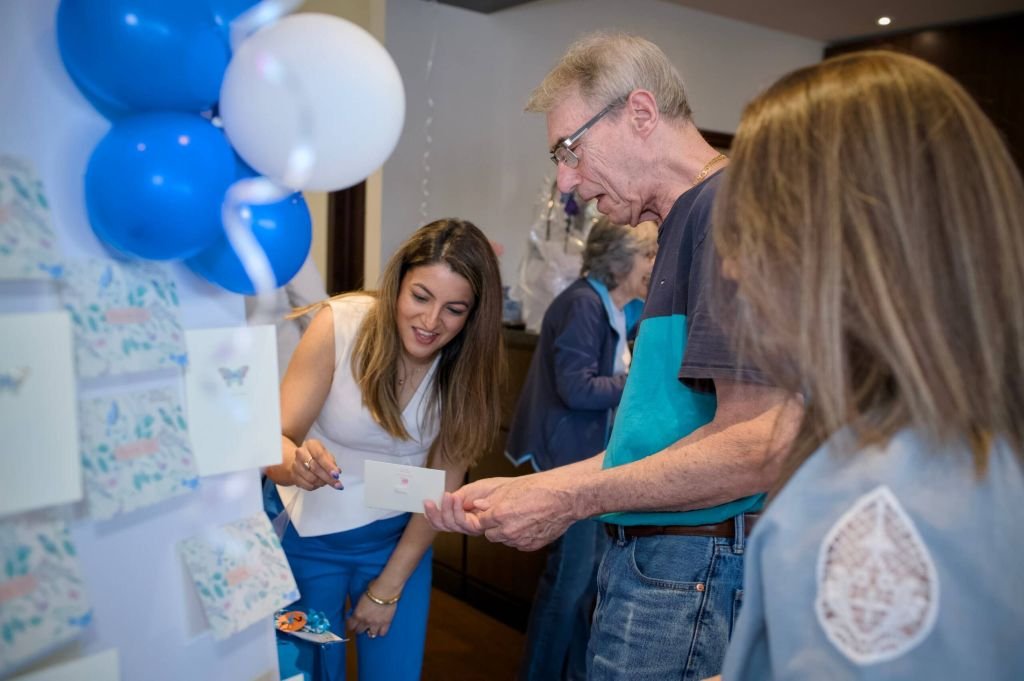 people participating in an indoor community event