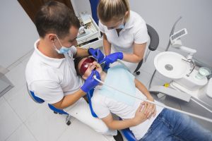 Root canal therapy to save a damaged tooth